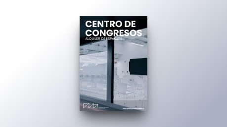 Portada del dossier del centro de congresos